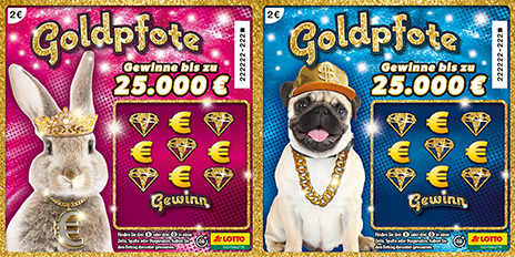 Rubbellos Goldpfote